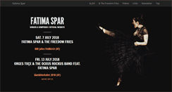 Desktop Screenshot of fatimaspar.com